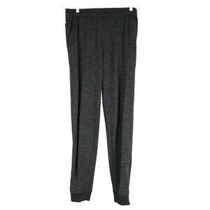 ICEBREAKER - MEN'S MEDIUM - GRAY ELASTIC WAIST WOOL BLEND JOGGER PANTS